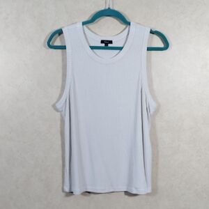 02534 Rails cream ribbed The Racer Tank sweater knit top XL